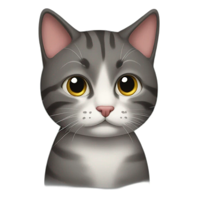 Nicolas Tizapan fussy cat sticker