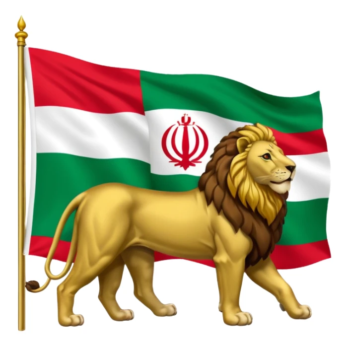 Flag Iran pahlavi don't logo Allah and better sticker