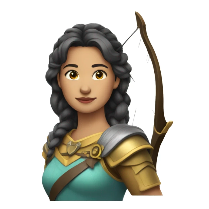 archer queen sticker
