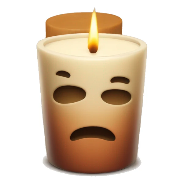 Fragrance candle with woody color and ceramic cup. besides, with design texture, and no expresssion sticker