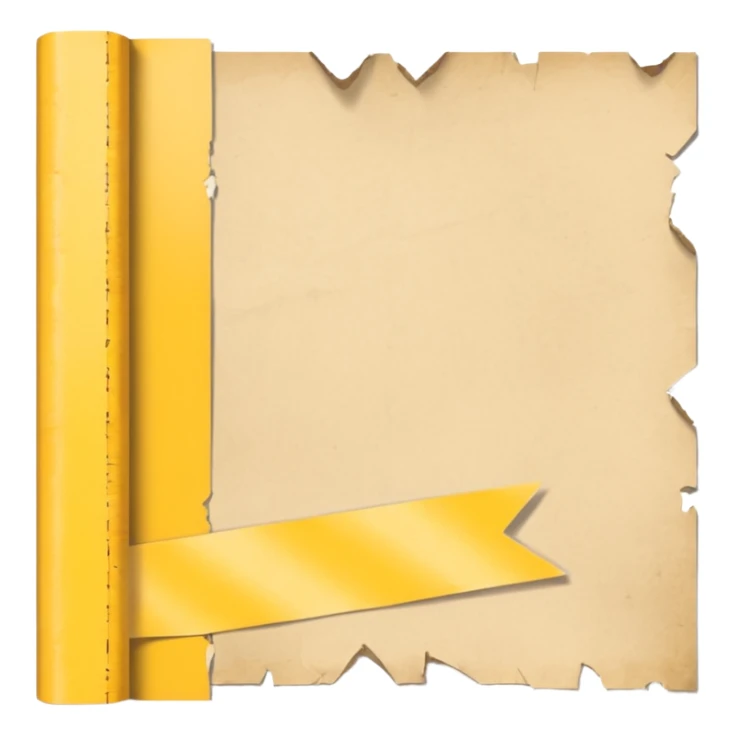 Street Poster + torn corner + yellow tape, Street Advertisements. sticker