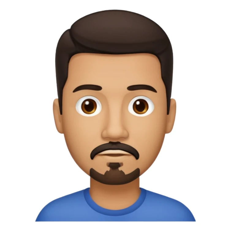 Has a un boricua con barba de chivo sticker