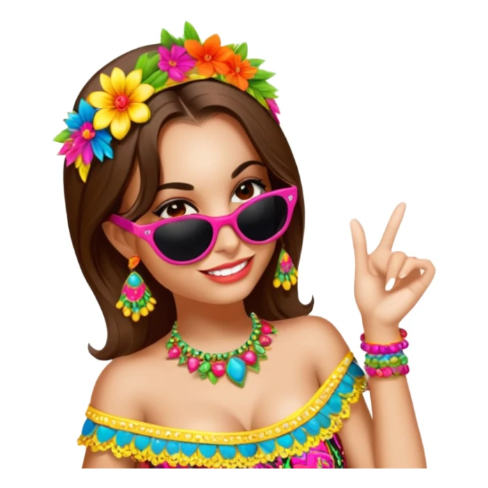 Fiesta Reveler sticker