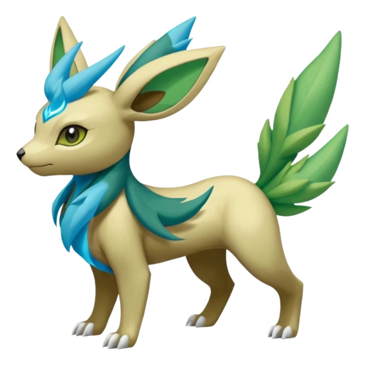 Manectric-Skiddo-Leafeon-Virizion-Zygarde-fusion-hybrid-creature  sticker
