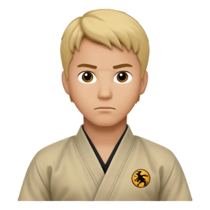 Miguel from Kobra Kai realistic  sticker