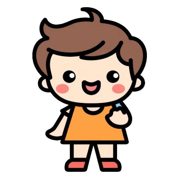 child figure sticker