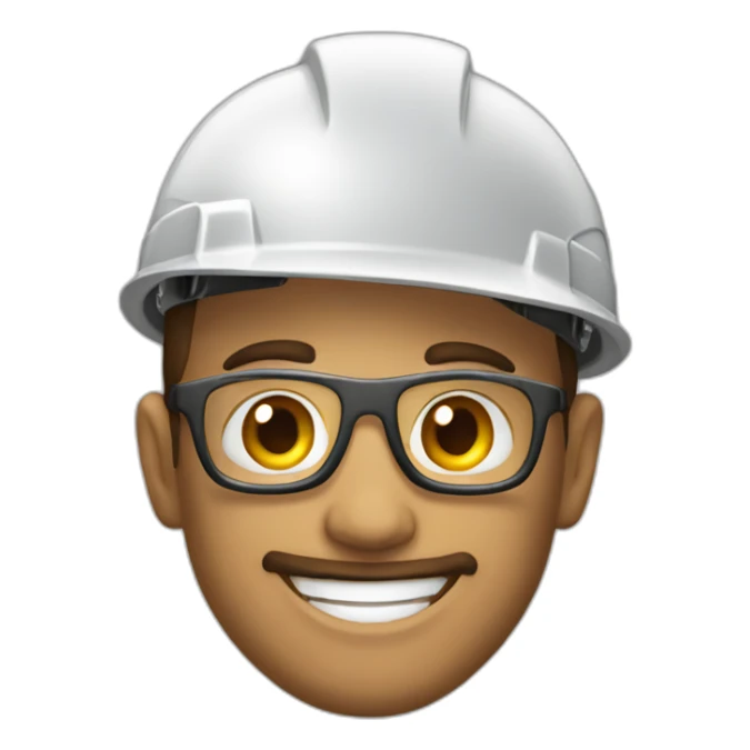 An electrician pleased to have his accessories sticker