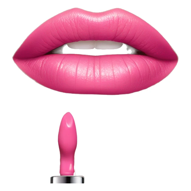 Pink Dior lip oil sticker