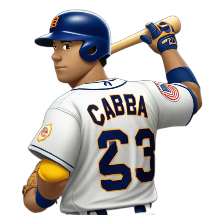 Miguel Cabrera pelotero beisbol grandes ligas Venezuela sticker