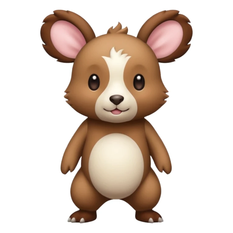 Teddiursa-Buneary-Minccino-fusion  sticker