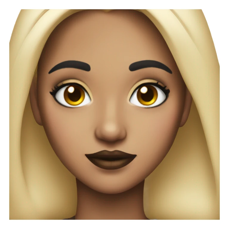 A girl with alt style makeup sticker