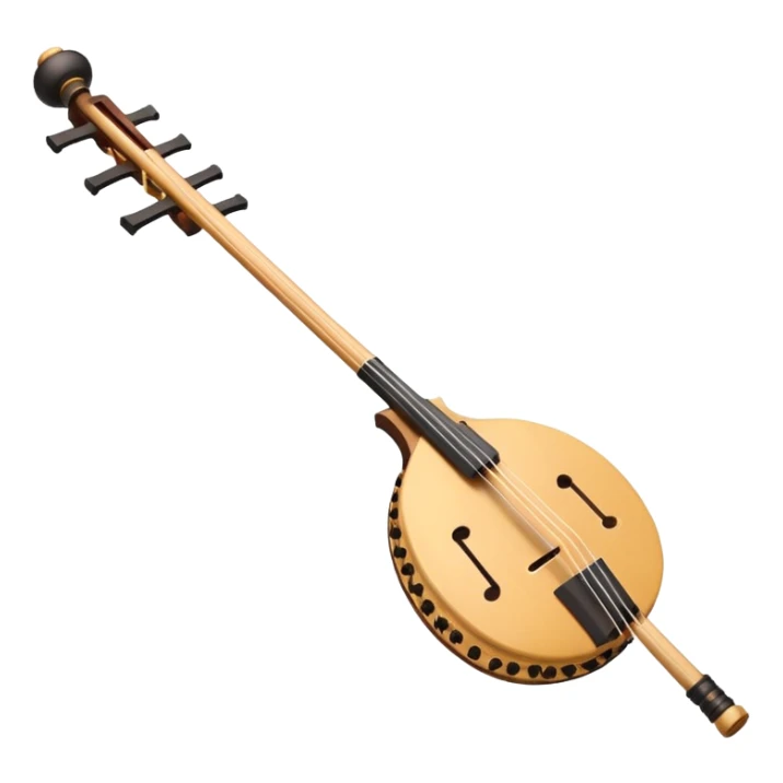 L'instrument traditionnel chinois, l'Erhu sticker