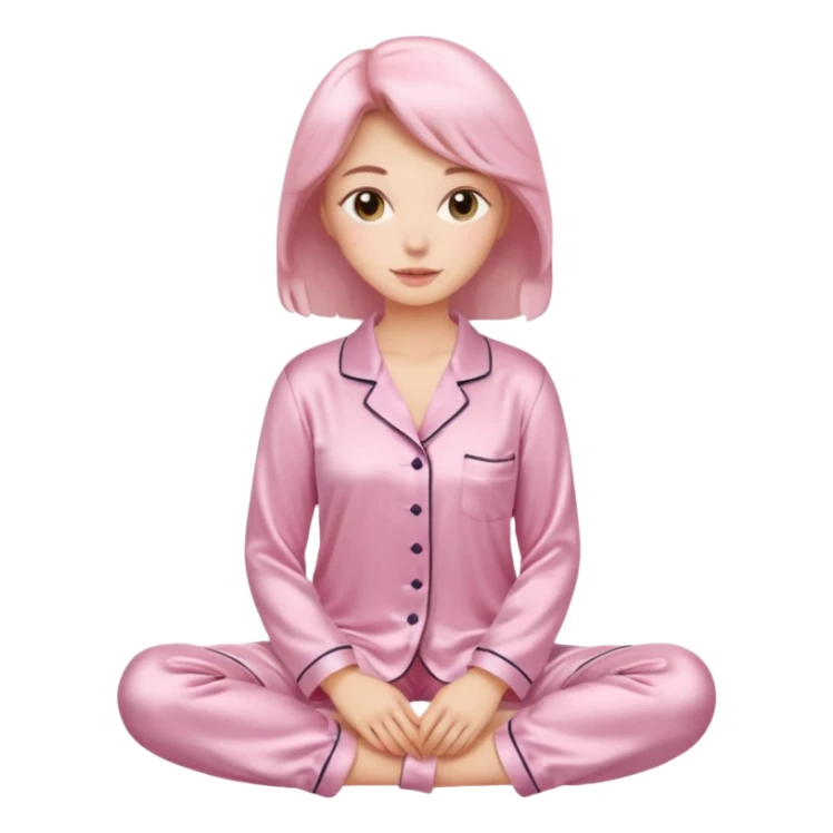 Women's pajamas sticker
