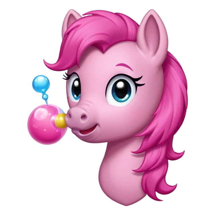 My little pony puffs gum sticker