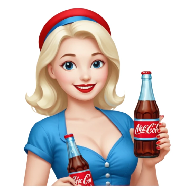 Nuka Cola Girl sticker