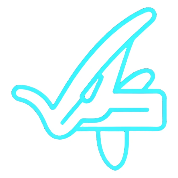 Neon cyberpunk style emoji, glowing terminal cursor with electric effects, futuristic hacker aesthetic sticker