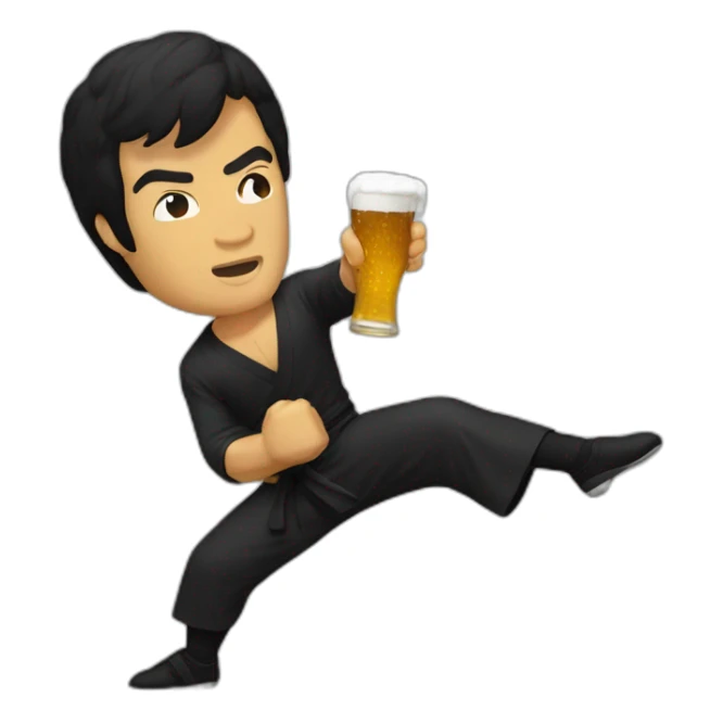 Bruceleebeer sticker