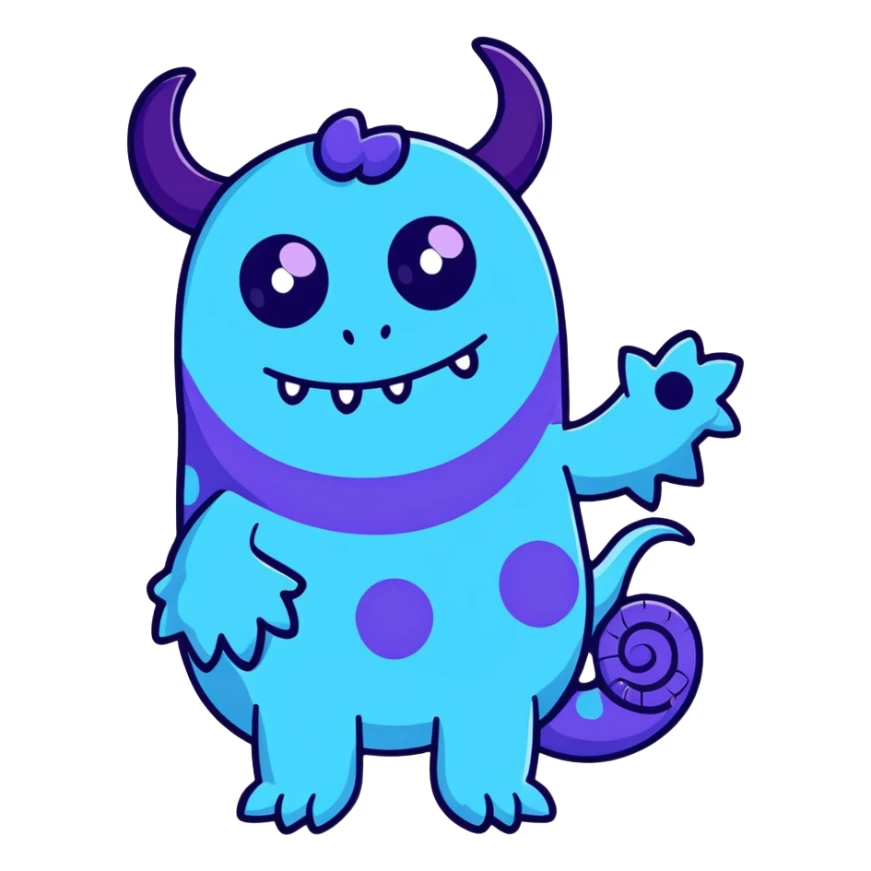 Sulley James P Sullivan from Monsters Inc sticker
