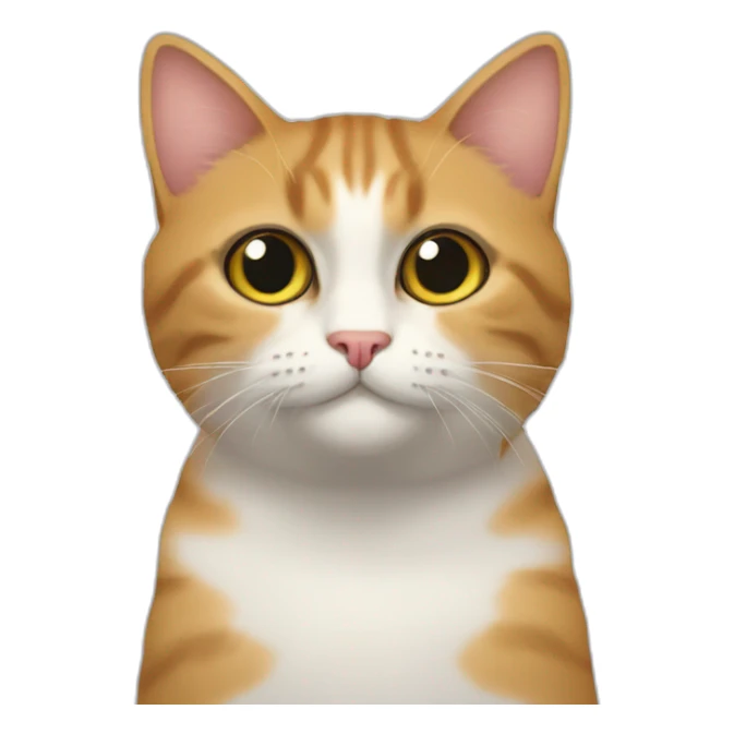 muchas caras de gatos sticker