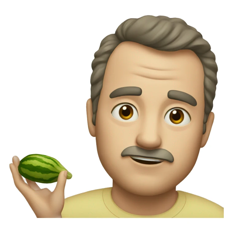 Your father that’s eating cucumbre sticker