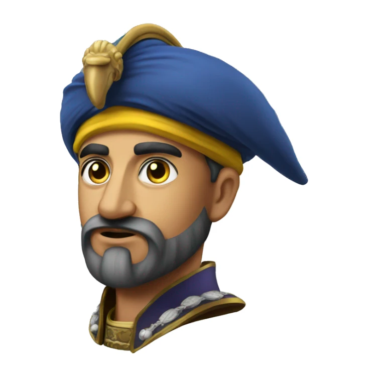 janissary photorealistic serious sticker