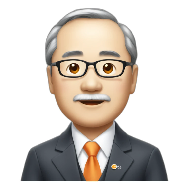 Chairman of Hanwha korea sticker