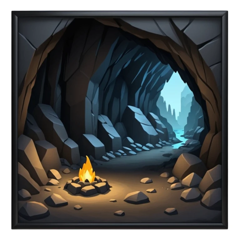 The structure population control unit lives in the caves black caves sticker