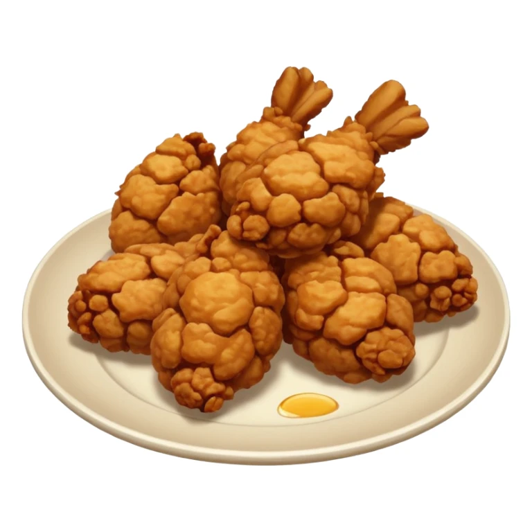 Japanese fried chicken karaage sticker
