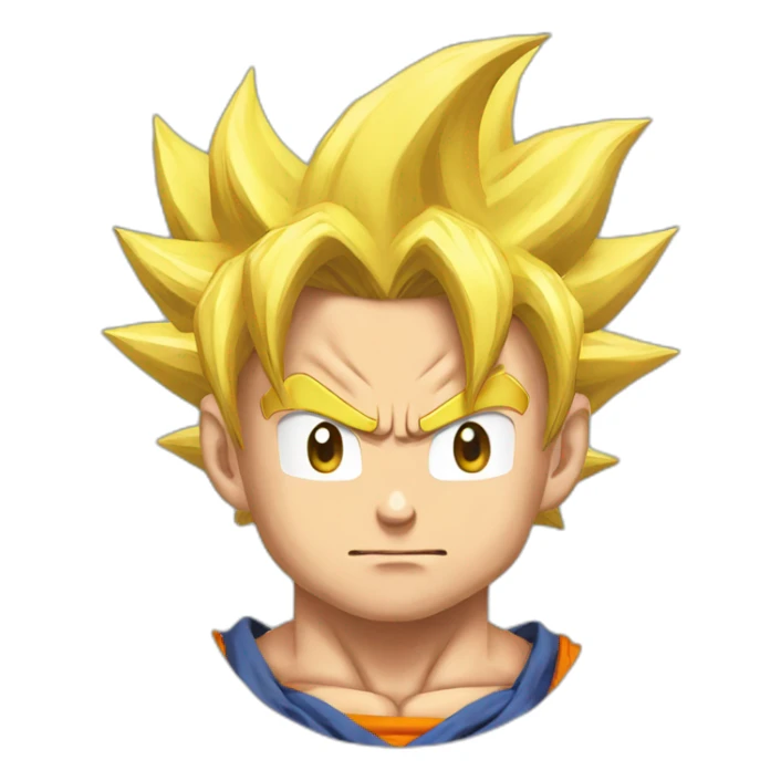 Goku super sayajin sticker