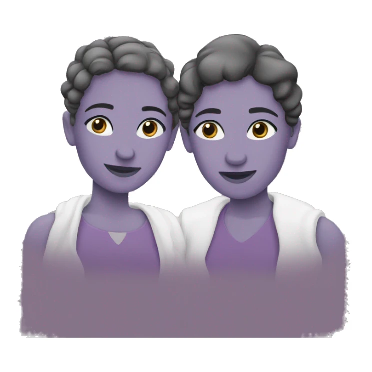A lesbian couple in love sticker