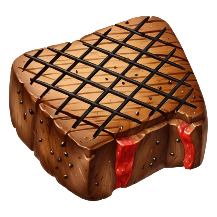 bistec de carne como el de tom y jerry sticker