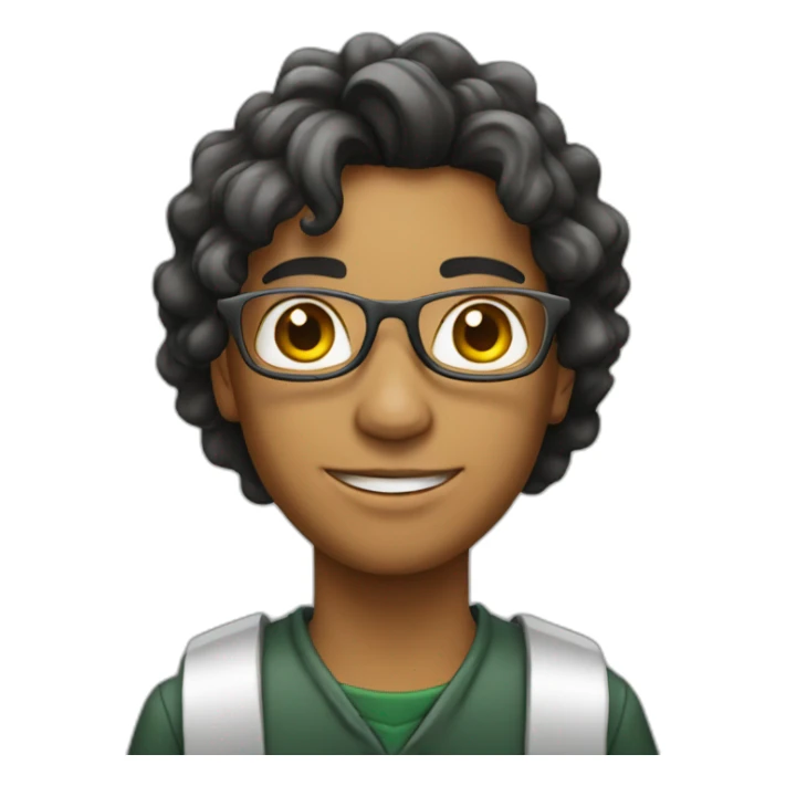 image of university with a student sticker