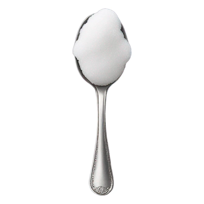 Heaping teaspoon of sugar  sticker