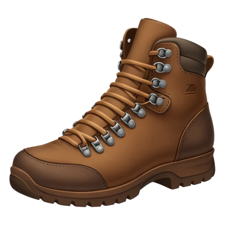 Hiking boots – rugged footwear sticker
