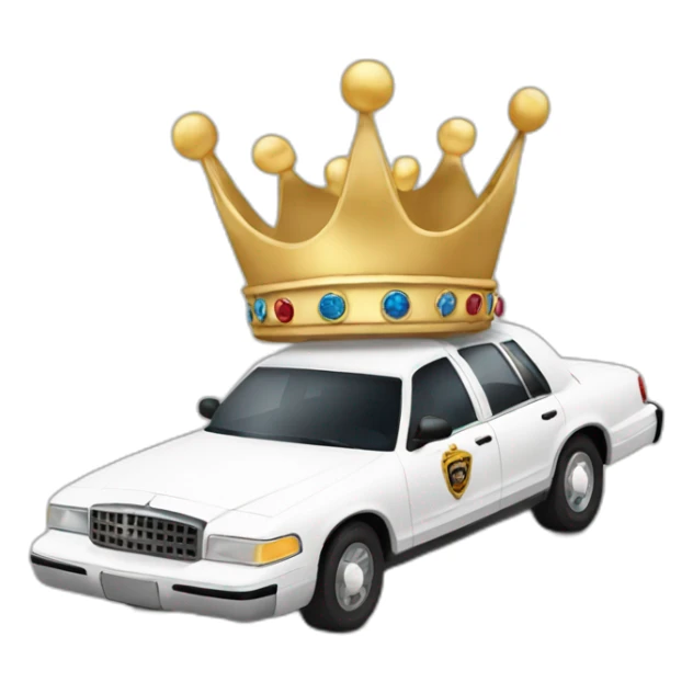 Crown victoria sticker