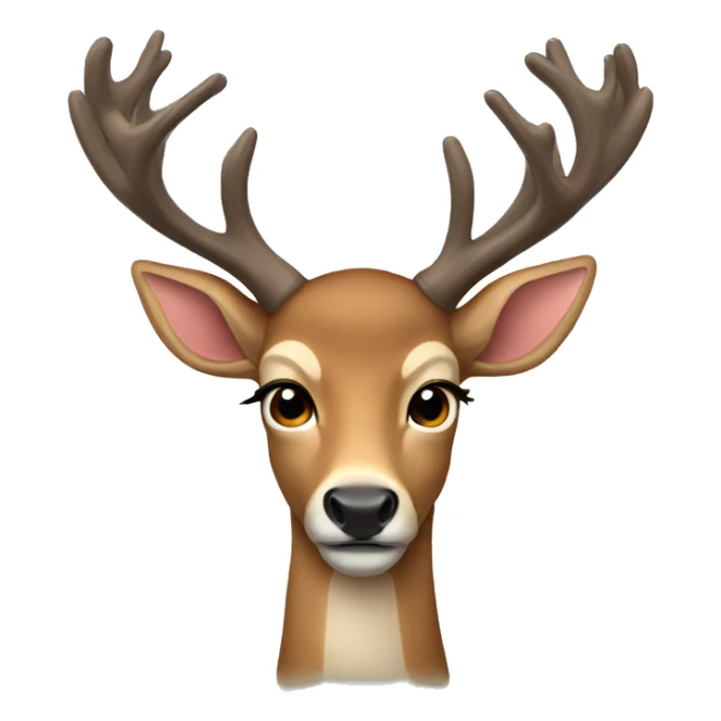 Deer sticker