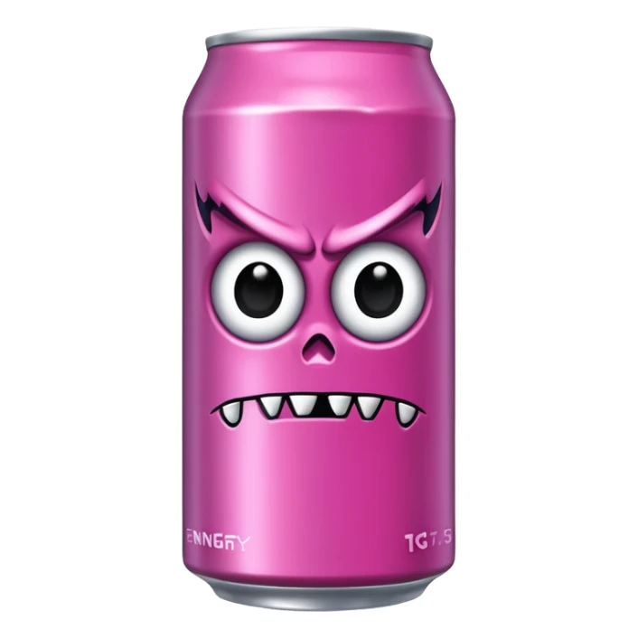 Normal can of monster energy drink nothing else no extra details needed just the real monster can  make it pink  sticker