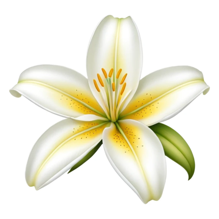 lily flower sticker