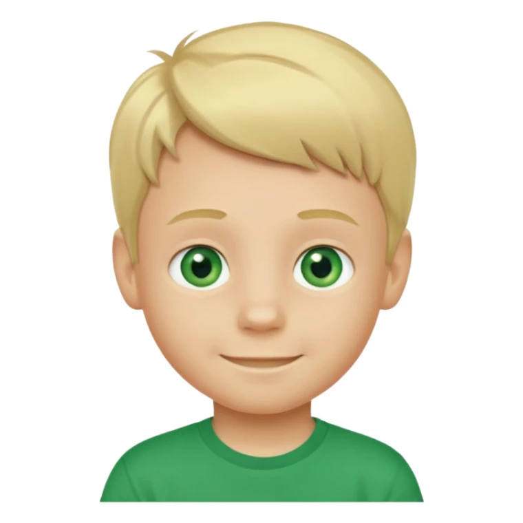 malte blond boy six seve t-shirt gröna ögon crazy sticker