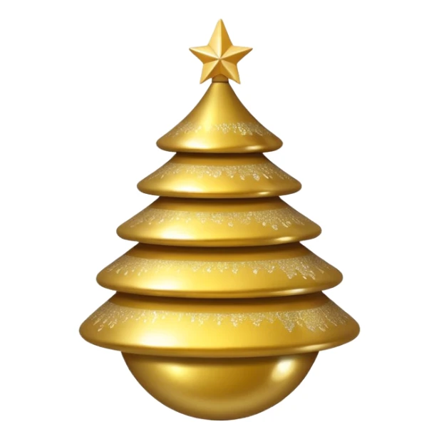 Christmas  gold like light sticker