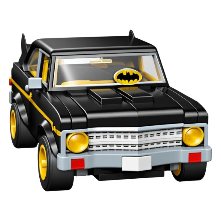 Batman’s race-bred 1969 Chevy Nova Lego  sticker