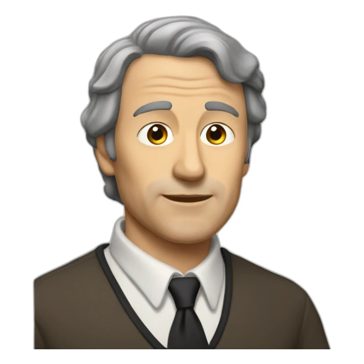 Homme qui dit : Jeanne répond  sticker