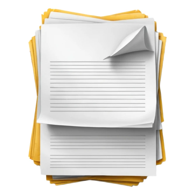 mac os mixed papers, wall paints, videos skeuomorphic sticker