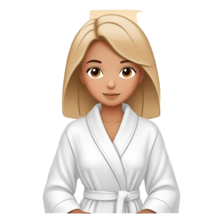 girl in spa salon  sticker