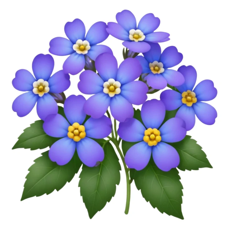 Armenian myosotis (it’s purple) sticker