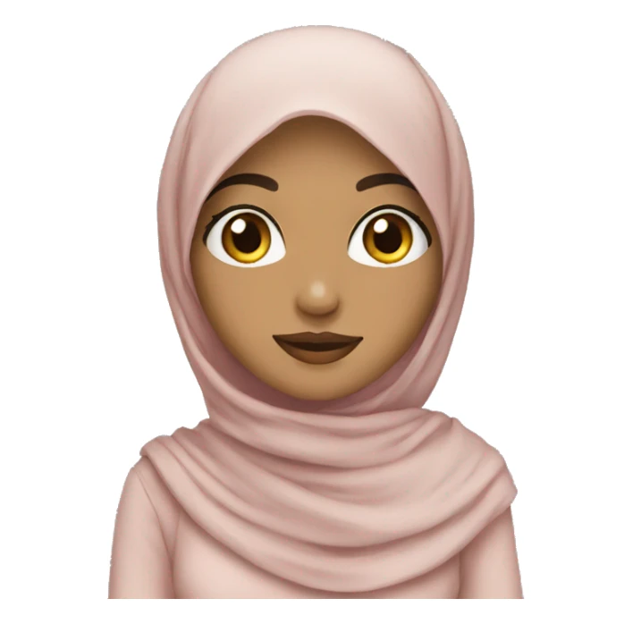 Girl hijabe  sticker