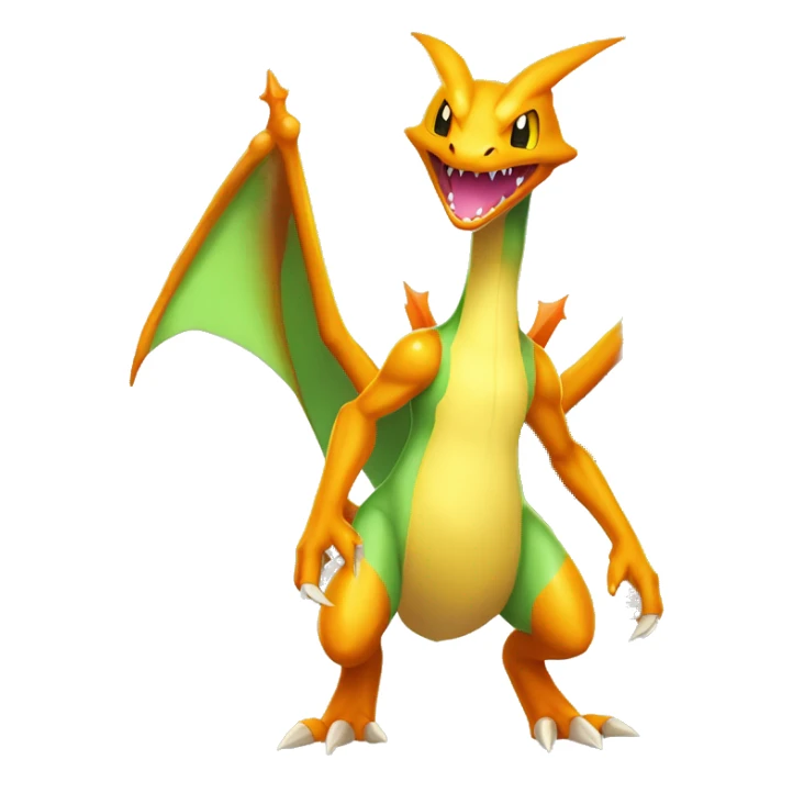 Shiny Heracross-Flygon-Charizard-Pokémon-Fakémon Full Body sticker