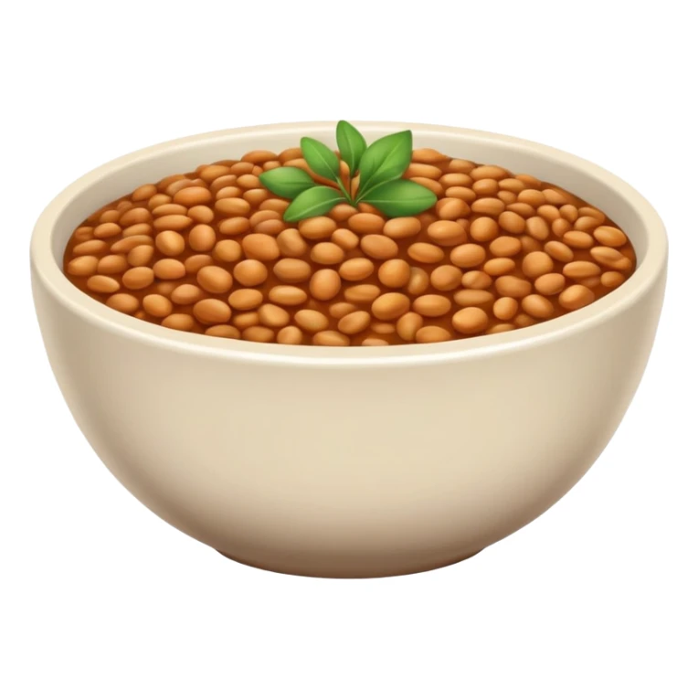 bowl of lentils sticker