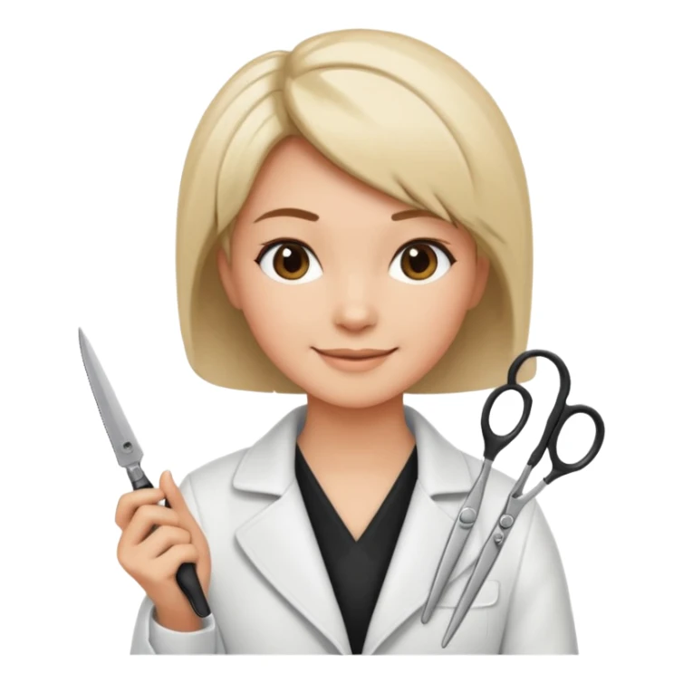Hairdresser with scissors




 sticker