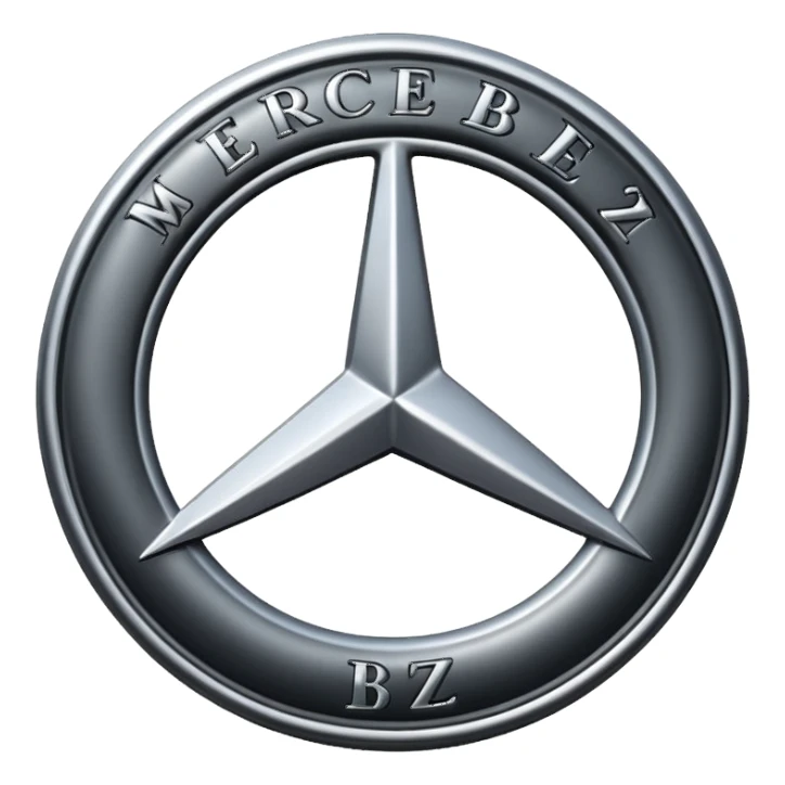 Make a Mercedes Benz logo emoji pls NO STAR JUST LOGO sticker